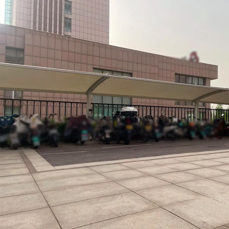 莘县膜结构电动车棚